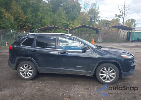 2016 Jeep Cherokee Limited z USA, uszkodzony, nr VIN 1C4PJLDB1GW258740